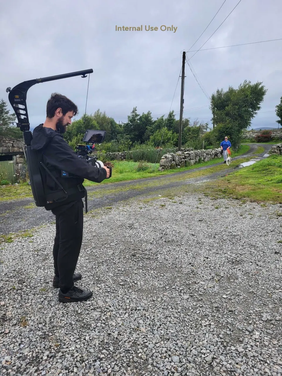 Behind the scenes on a Spot On shoot
