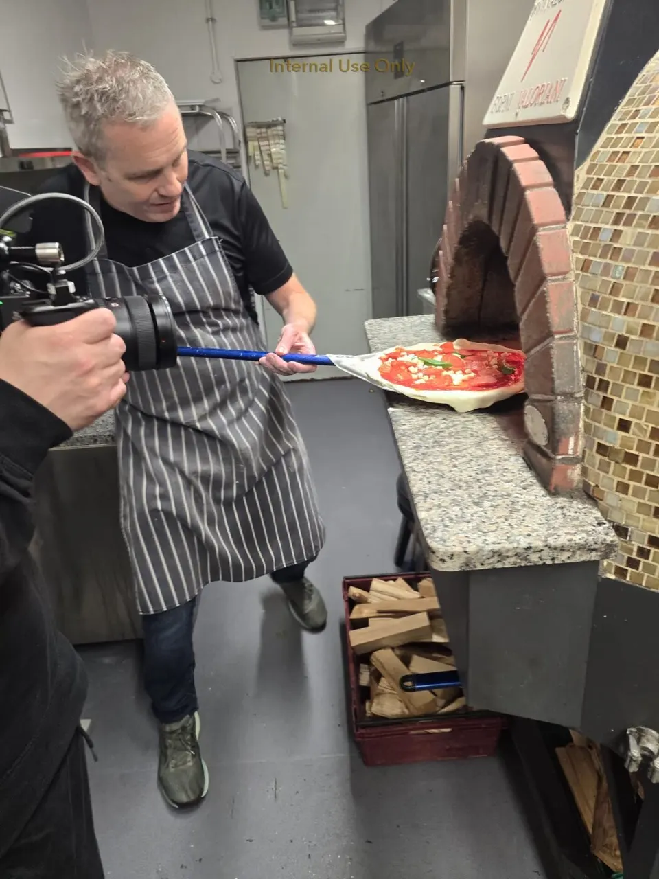 Behind the scenes on a Spot On shoot
